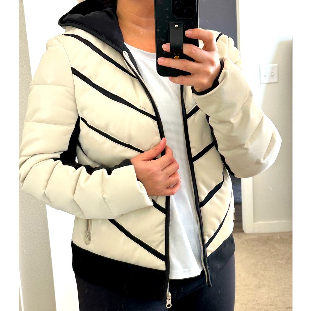 Blanc Noir Puffer Jacket